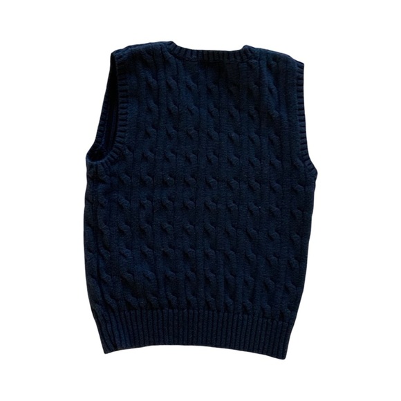 Polo Ralph Lauren Navy Sweater Vest Size 6 - Picture 2 of 3